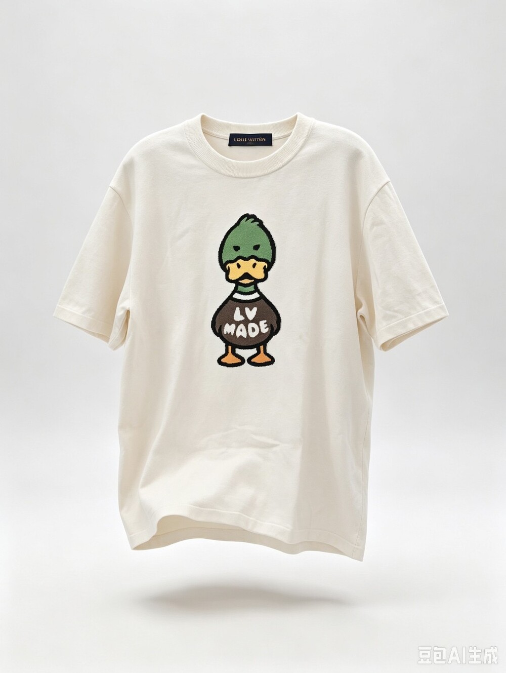 Louis Vuitton x Nigo Duck Intarsia Graphic Print Pullover